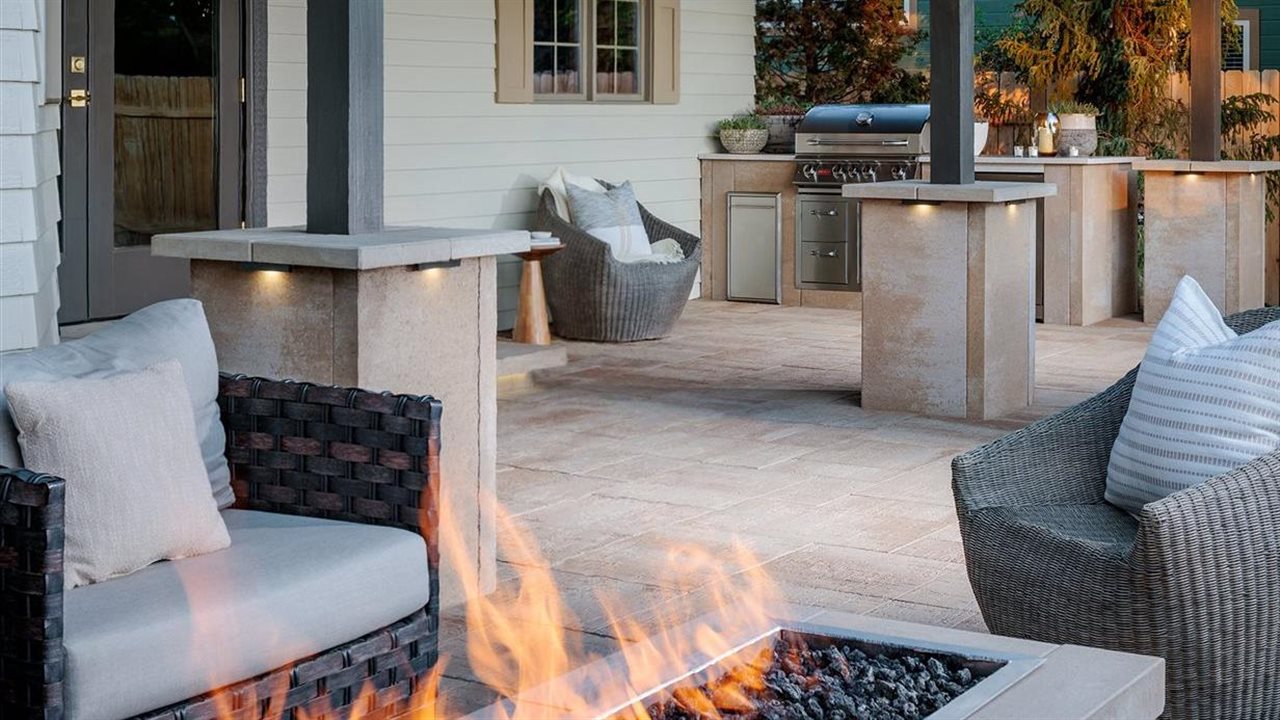 Photo for: How to Design an Outdoor Living Space You'll Use Year Round