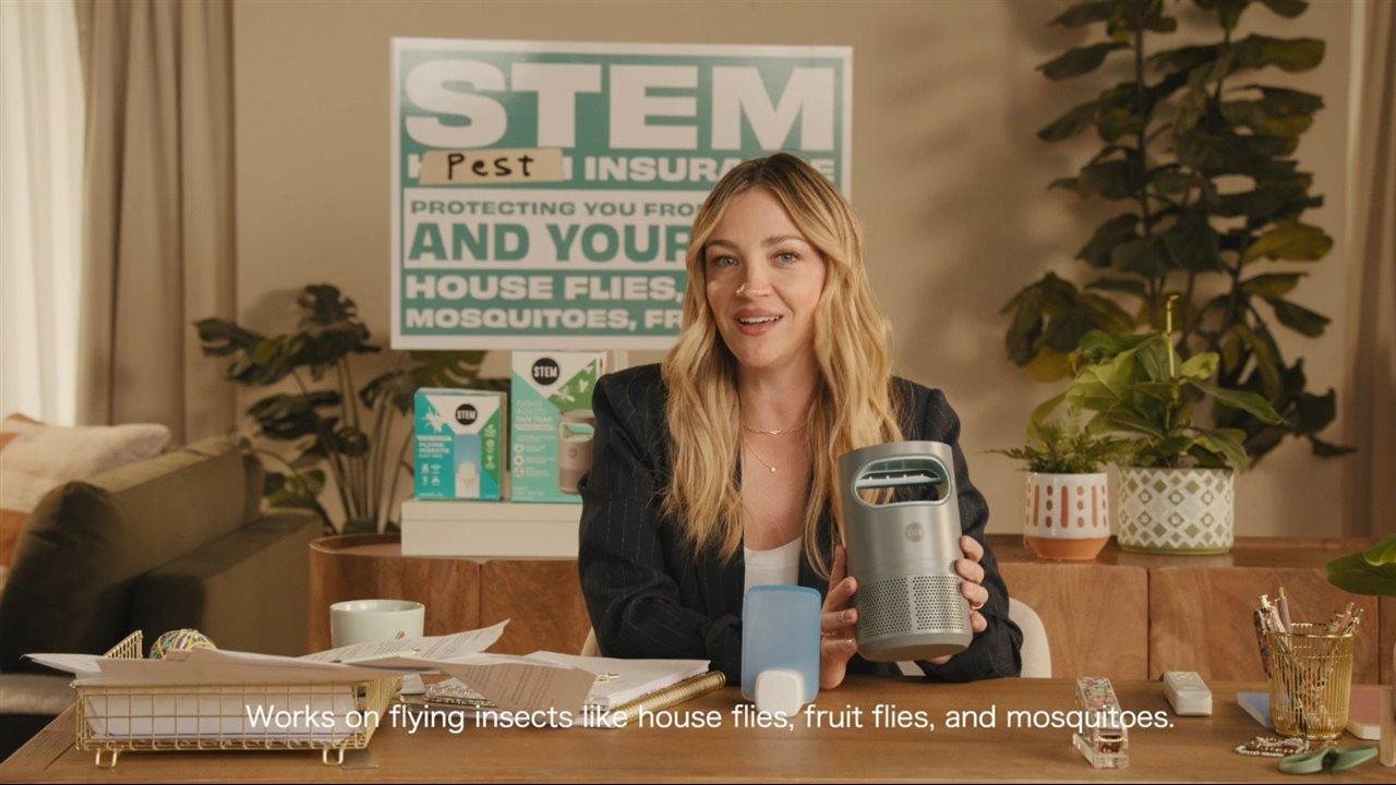 Crashing Out Over Bugs? Actress Abby Elliot Introduces “STEM Pest Insurance” To Help Save You From Bug-Induced Chaos