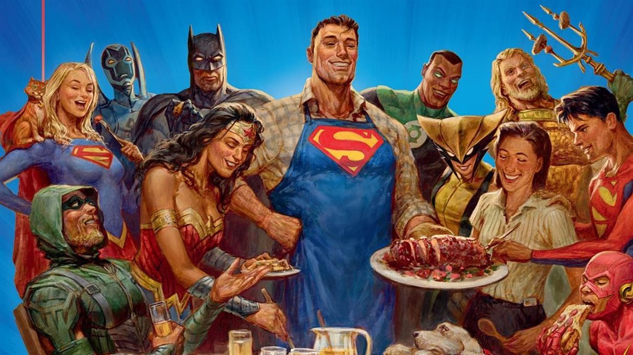 Photo for: Home cooking celebrated in new 'Superman: The Official Cookbook'